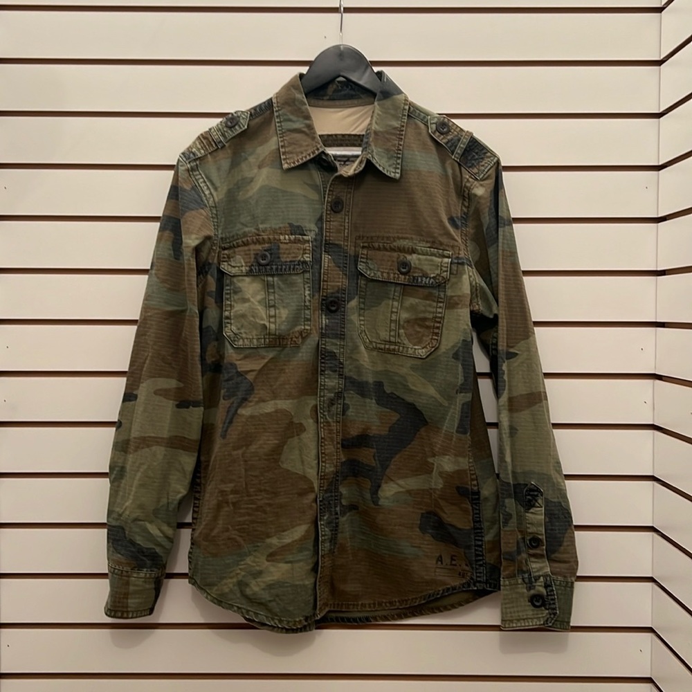 Camo/Army Green Jacket or Top